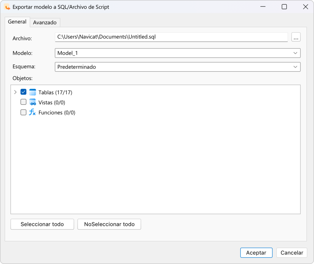 Navicat Data Modeler – R2 Data Technology